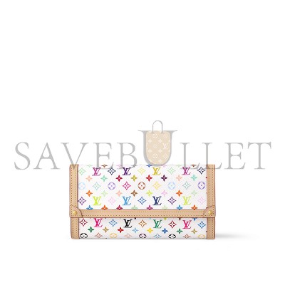 LOUIS VUITTON MURAKAMI LV X TM SARAH WALLET M13397 (19*10*2cm)